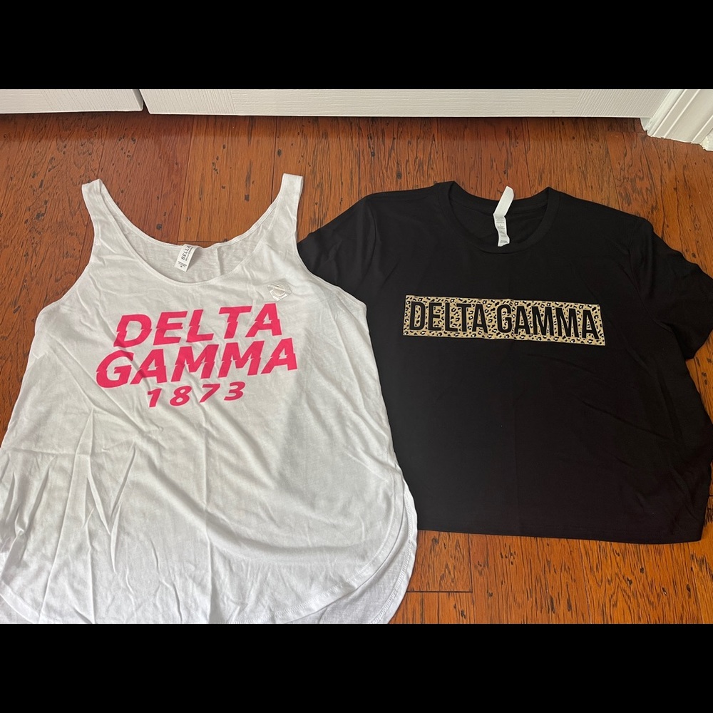 NO LONGER AVAILABLE Delta Gamma, T-shirt set